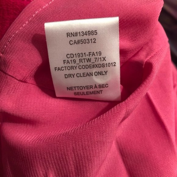 For Love & Lemons Fuschia Lace Slip Maxi EUC - Picture 8 of 8